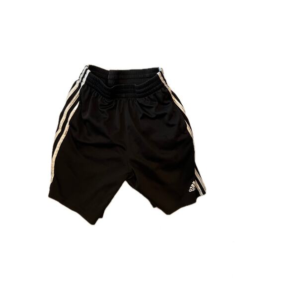 Adidas Youth Three Strip Shorts Boys L 14-16 - Picture 1 of 3